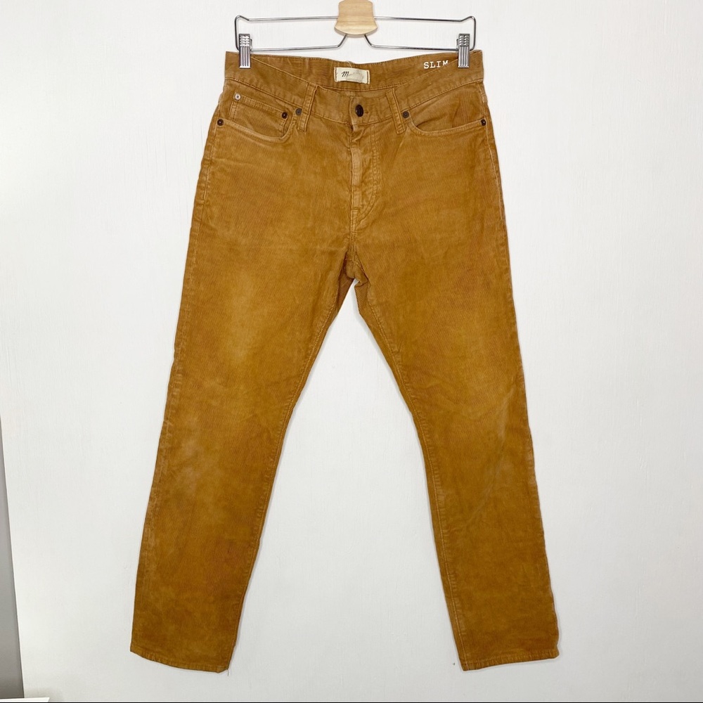 Madewell Slim Corduroy Jeans - Picture 1 of 8